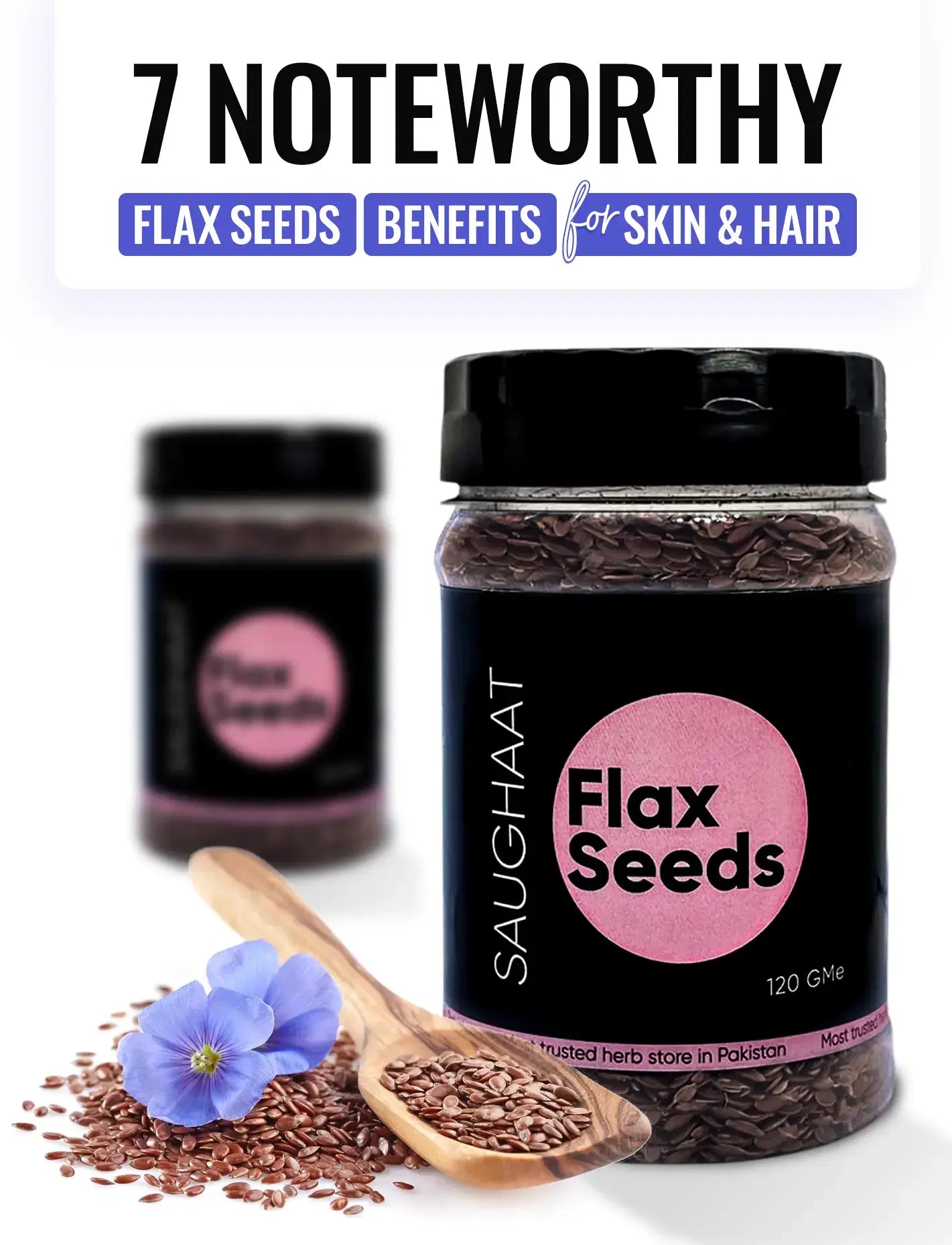 7 Noteworthy Flax Seeds Benefits for Skin and Hair