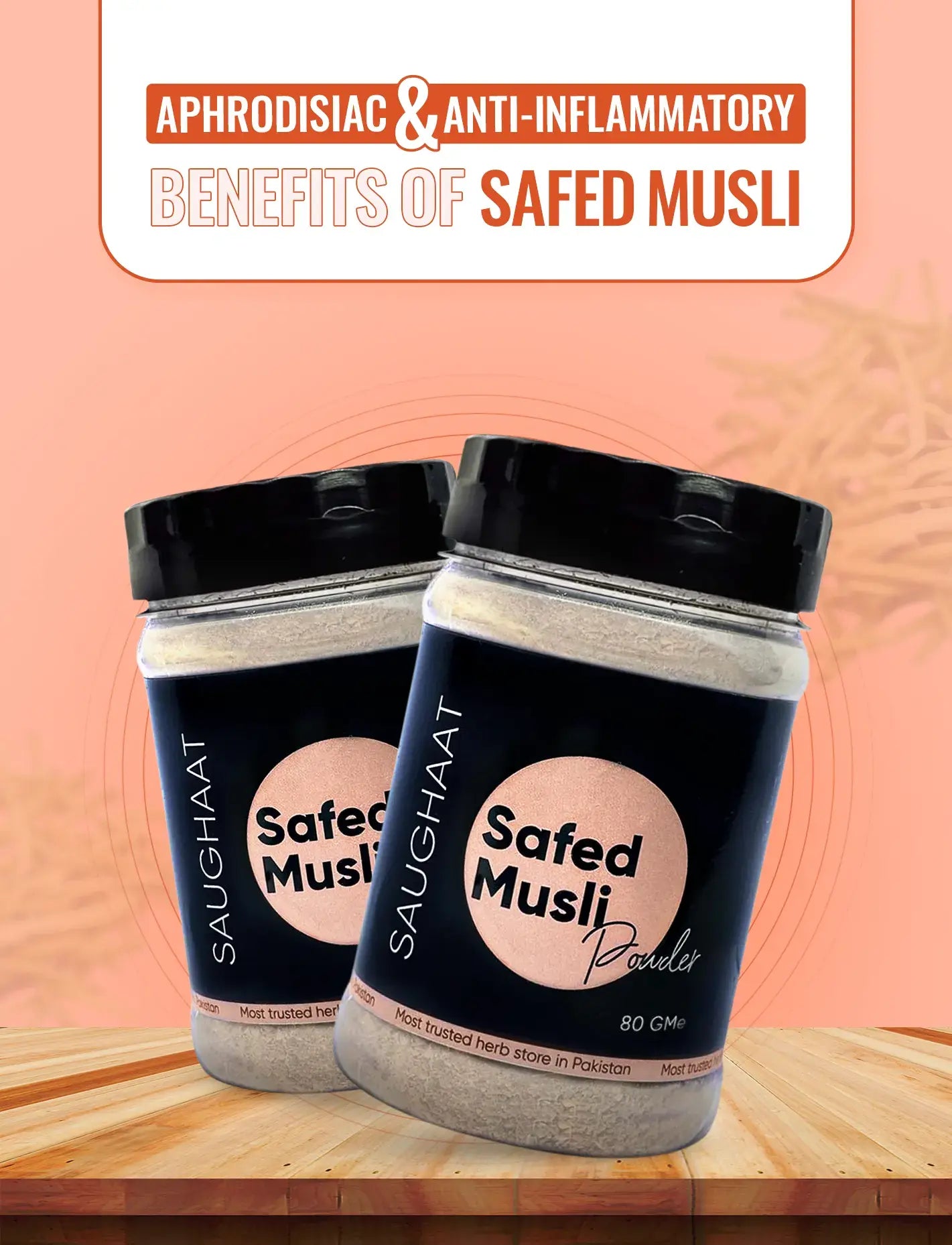 Aphrodisiac and Anti inflammatory Benefits of Safed Musli