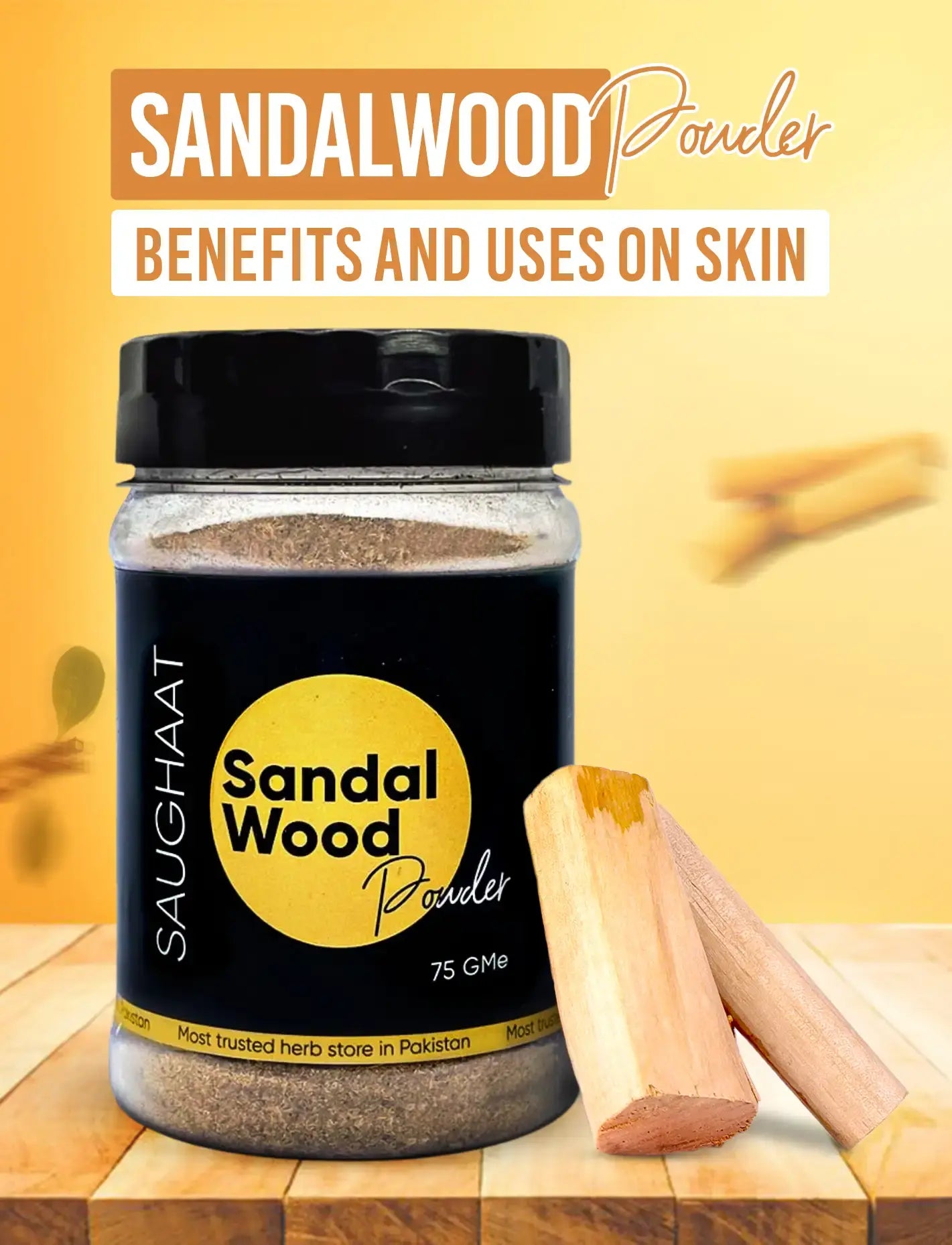 Sandalwood Powder: Benefits and Uses on Skin