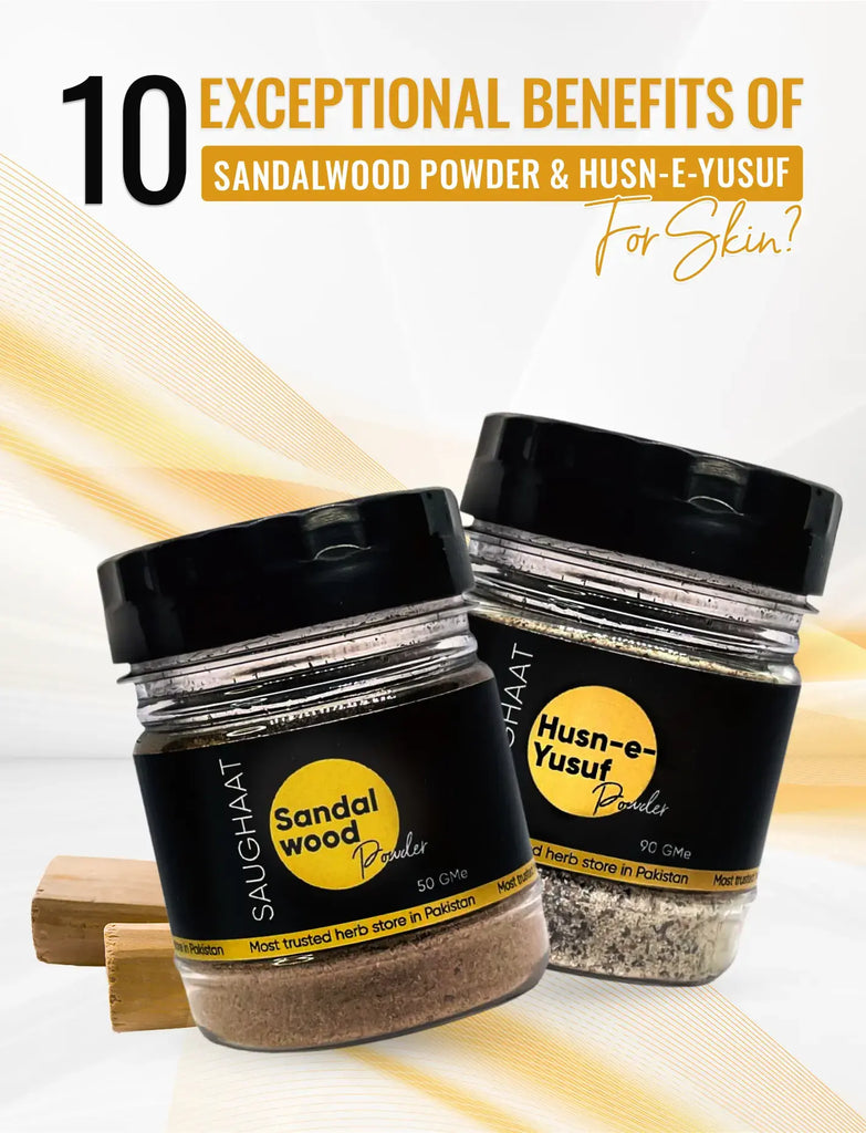 10 Exceptional Benefits Of Sandalwood Powder And Husn-E-Yusuf For Skin