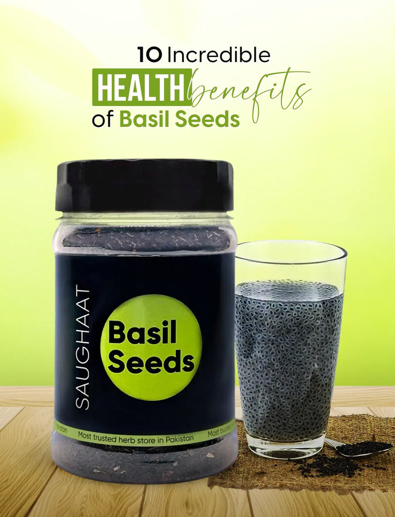 10 Incredible Health Benefits of Basil Seeds