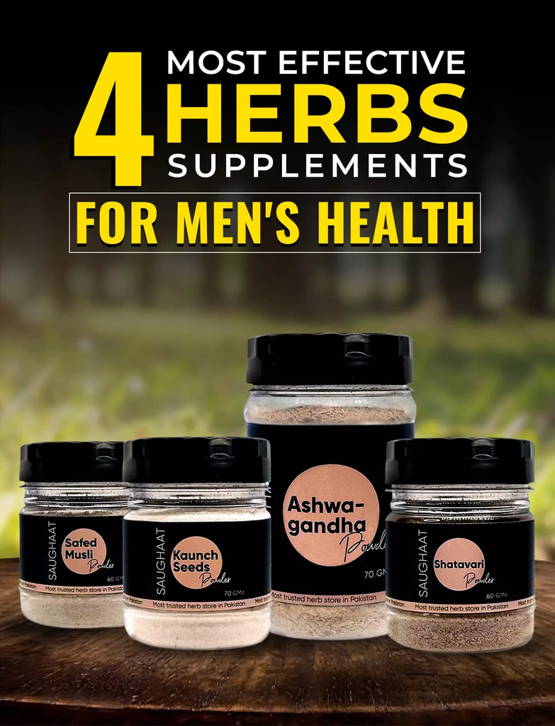 The 4 Most Effective Herb Supplements For Men's Health