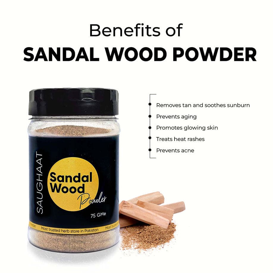 Buy Pure Sandalwood Powder 25 g Online in India - Mirabela